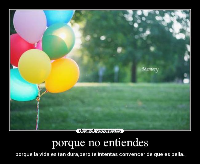 porque no entiendes - 