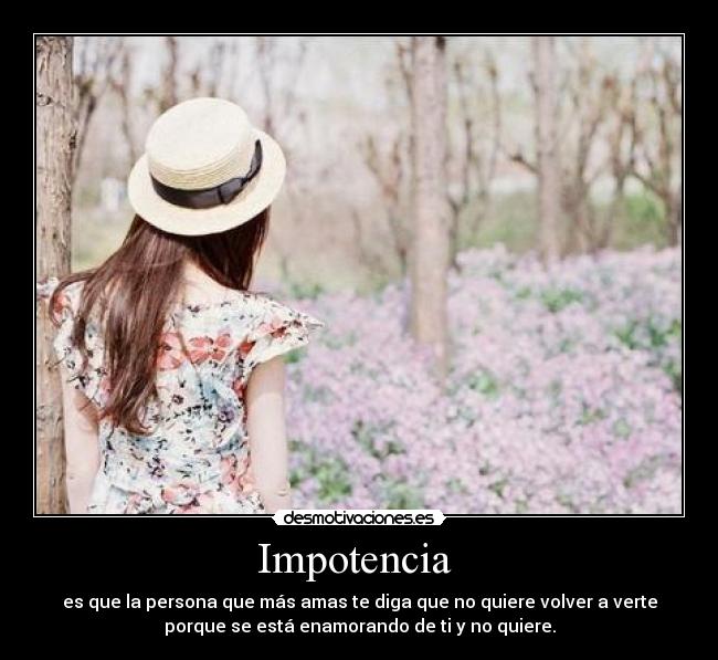 Impotencia -