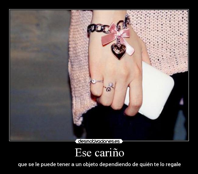 Ese cariño -