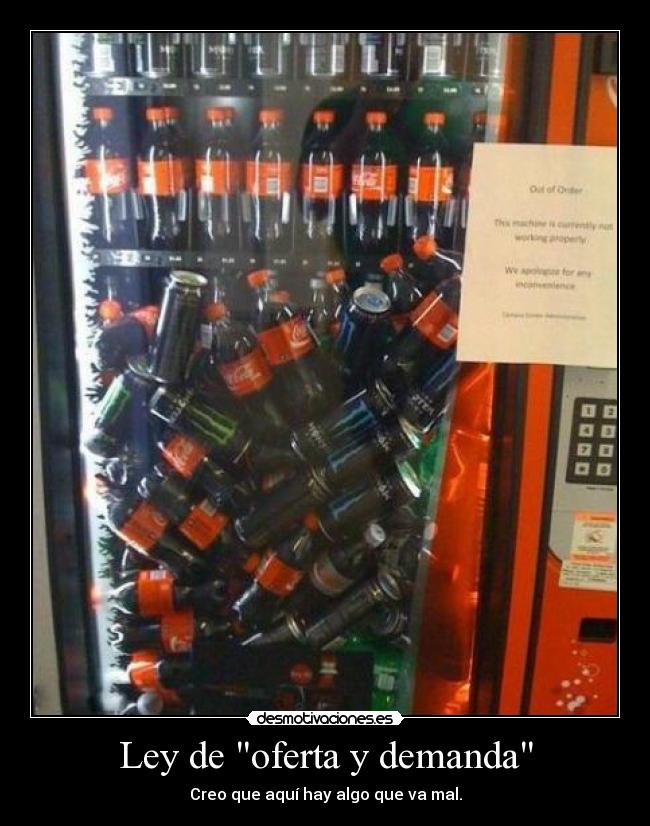 Ley de oferta y demanda -