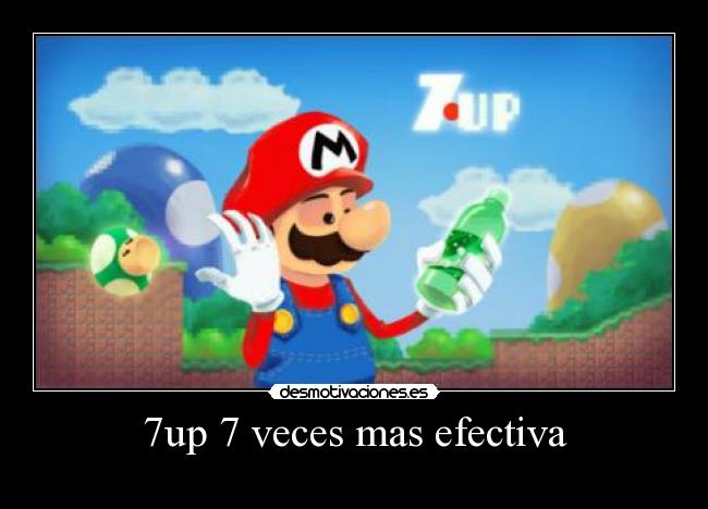 7up 7 veces mas efectiva - 