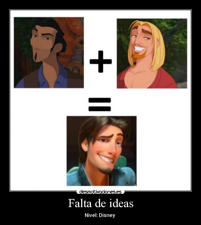 Falta de ideas - Nivel: Disney