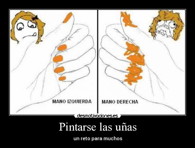 Pintarse las uñas - 
