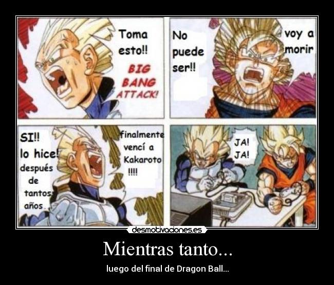 Mientras tanto... - luego del final de Dragon Ball...