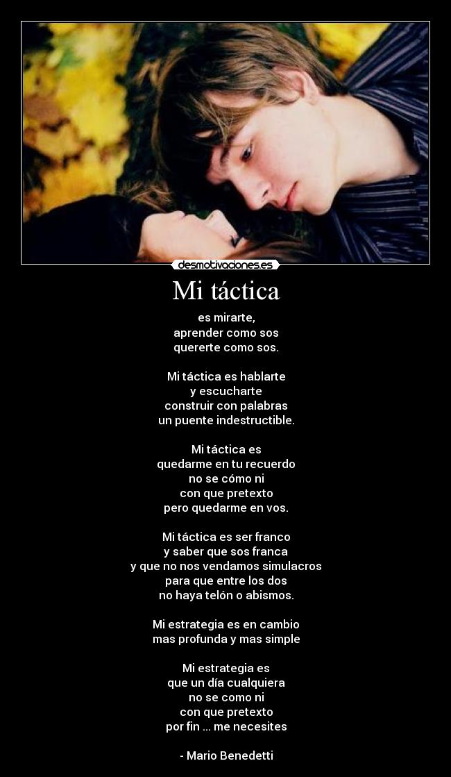 Mi táctica - 