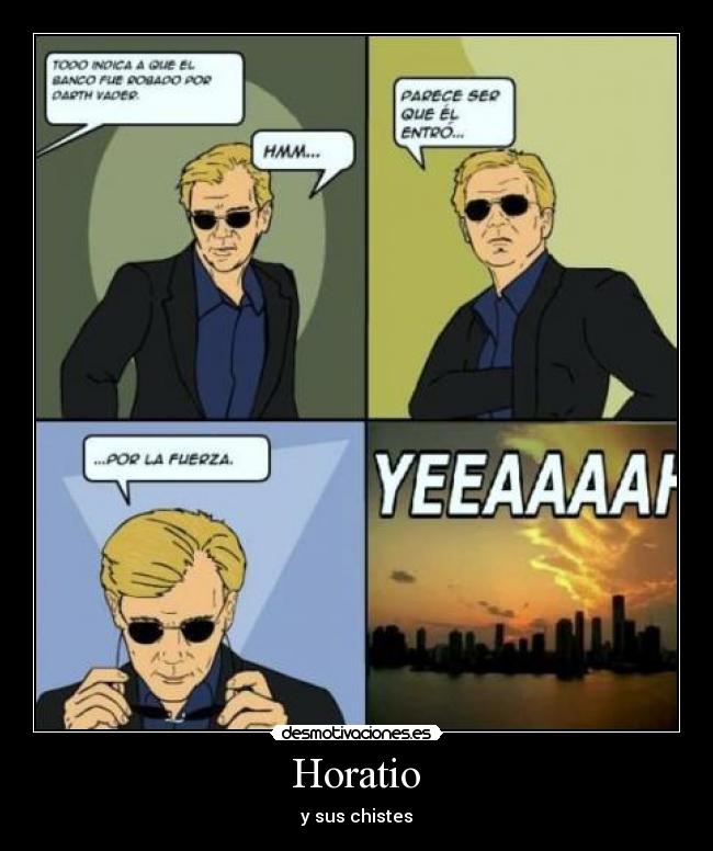  Horatio  - y sus chistes