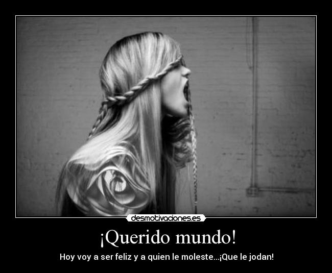¡Querido mundo! - 