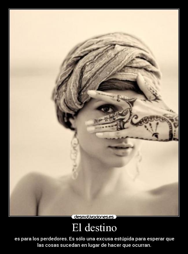 El destino -