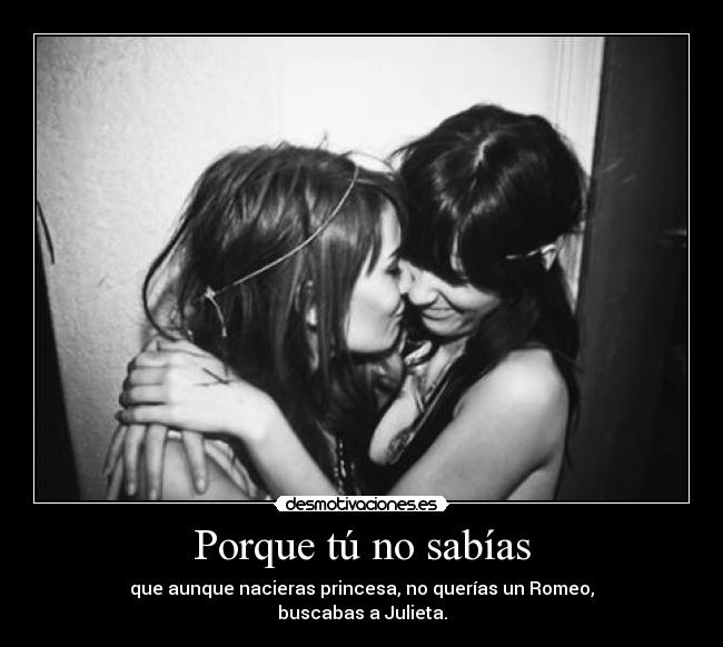 Porque tú no sabías -