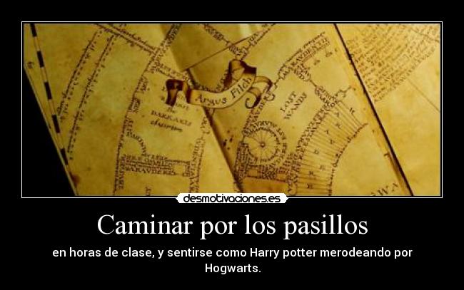 Caminar por los pasillos -