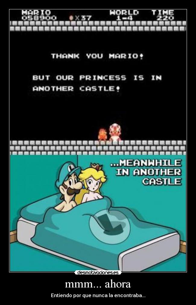 mmm... ahora - Entiendo por que nunca la encontraba...