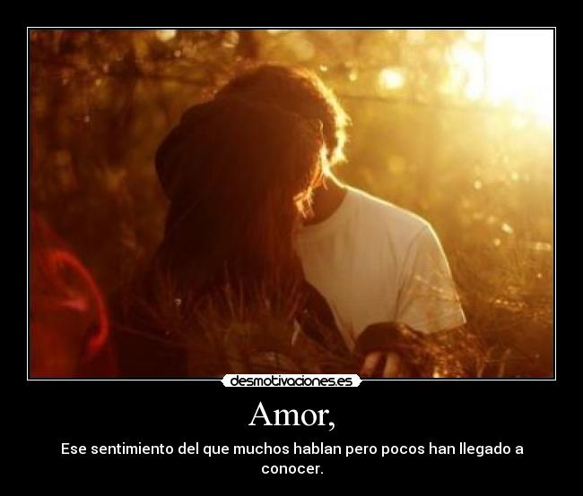 Amor, - 
