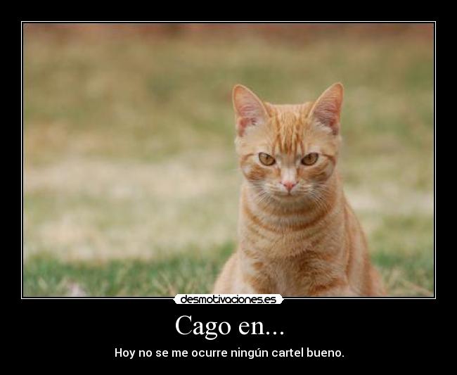 Cago en... -