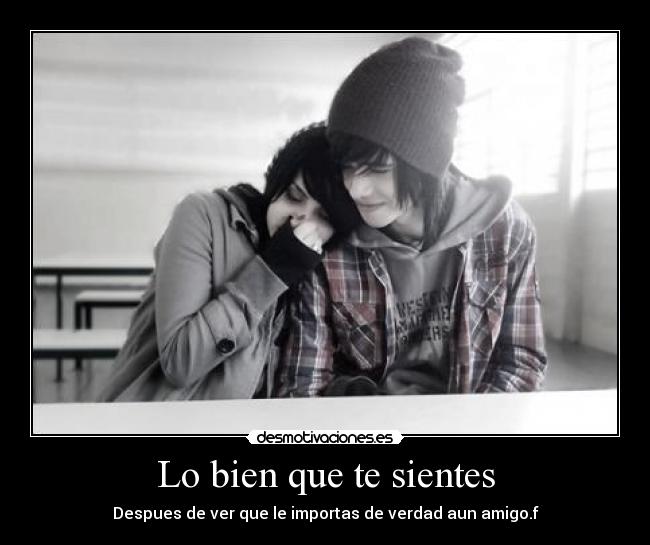 Lo bien que te sientes - 