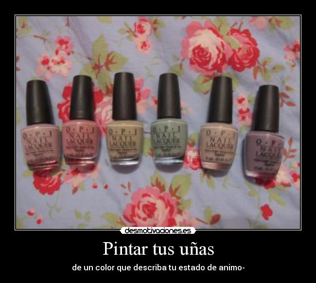 Pintar tus uñas -