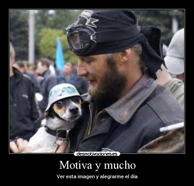 Motiva y mucho - Ver esta imagen y alegrarme el día