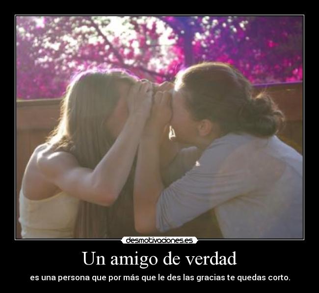 Un amigo de verdad -