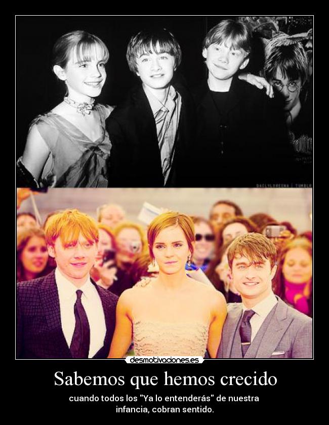 Sabemos que hemos crecido -
