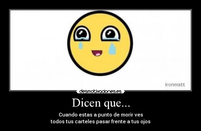 Dicen que... - 