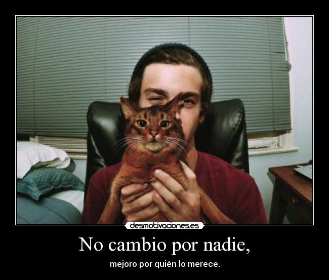 No cambio por nadie, - 