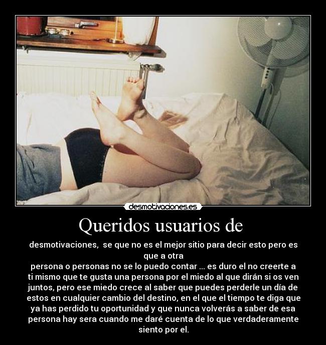 Queridos usuarios de -