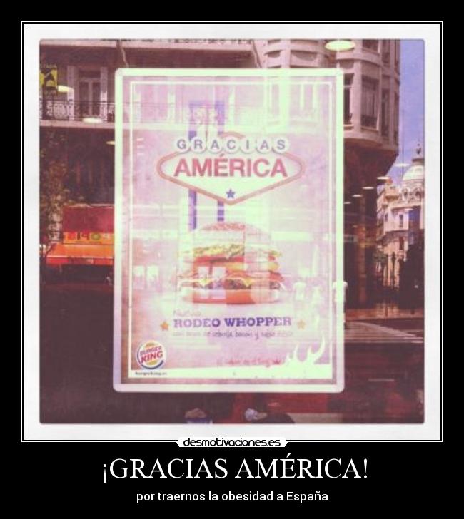 ¡GRACIAS AMÉRICA! -