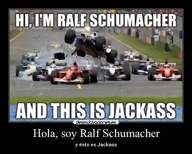 Hola, soy Ralf Schumacher - 