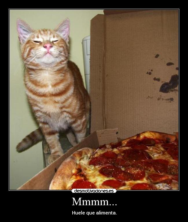 Mmmm... - Huele que alimenta.