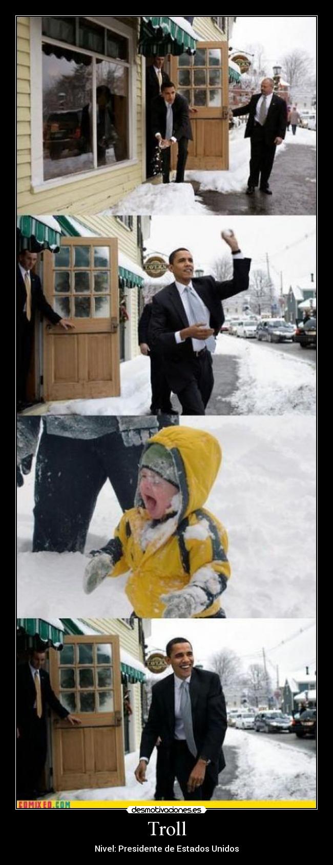 Troll - Nivel: Presidente de Estados Unidos