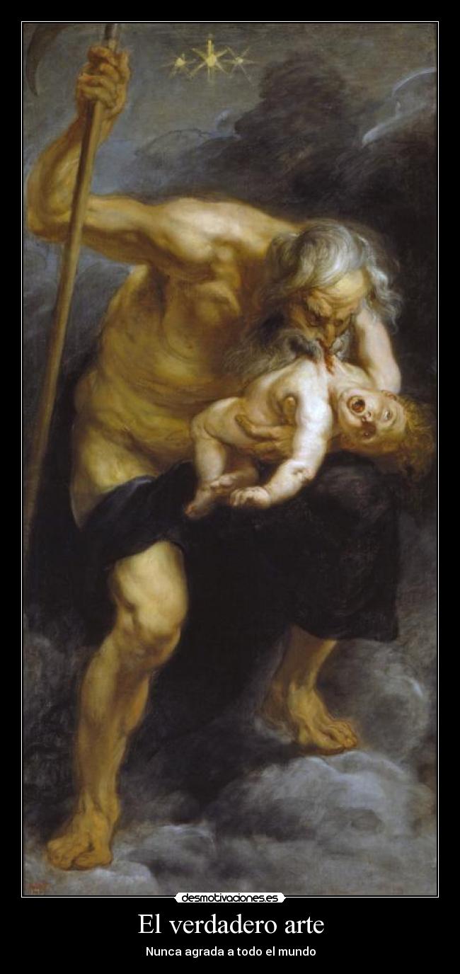 El verdadero arte - Nunca agrada a todo el mundo