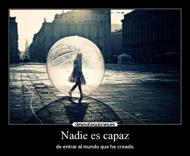 Nadie es capaz - 