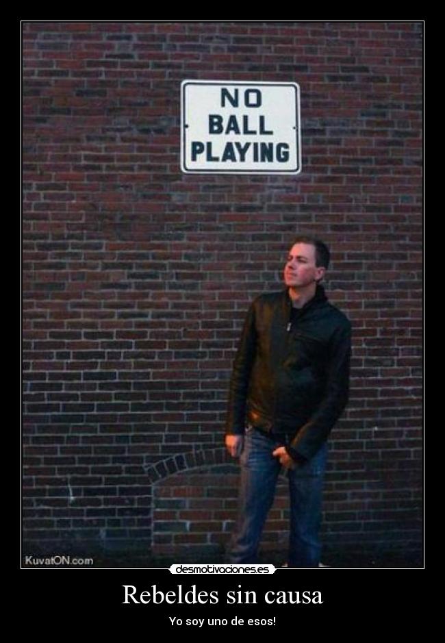 Rebeldes sin causa -