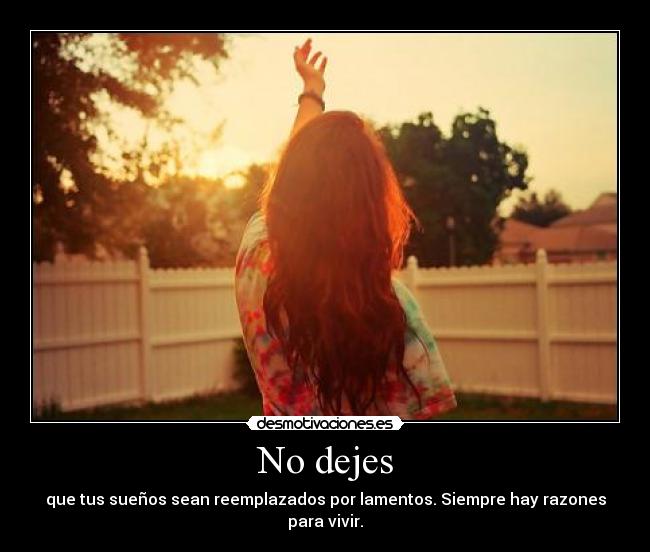 No dejes - 