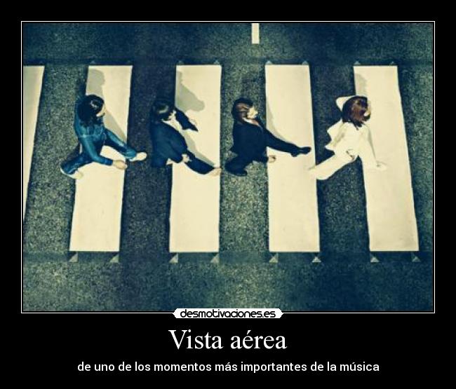 Vista aérea - de uno de los momentos más importantes de la música