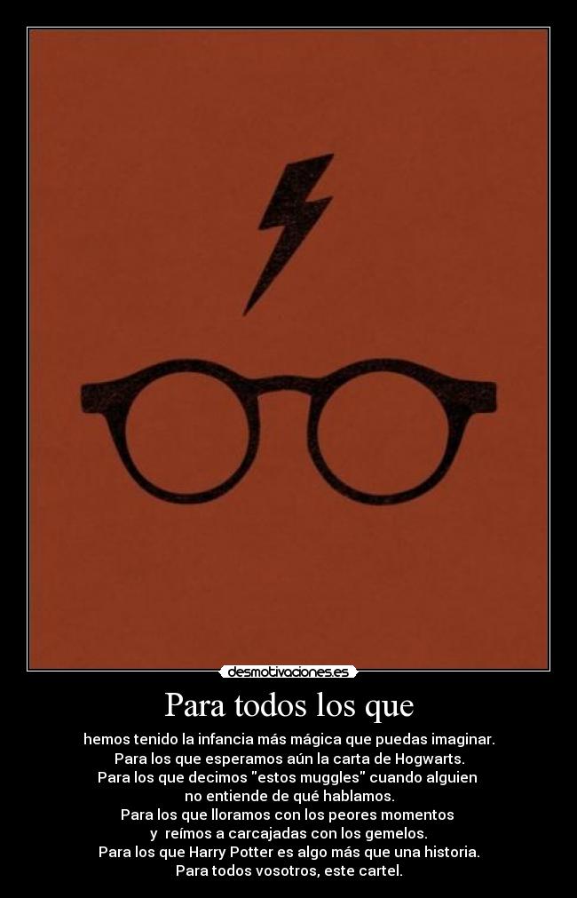 Para todos los que - 