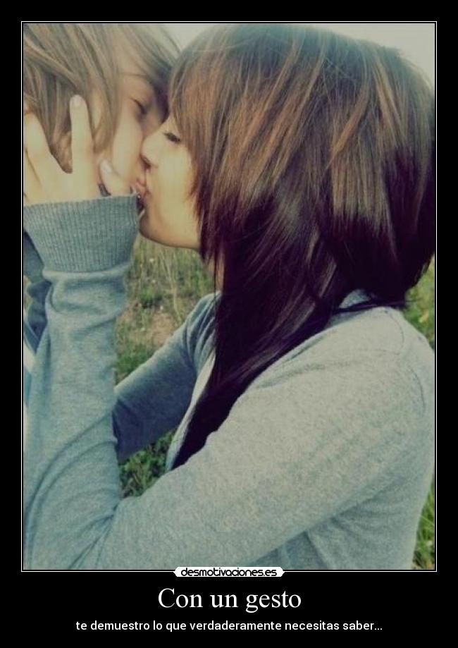 Con un gesto - 