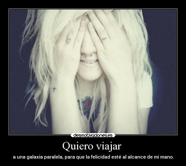Quiero viajar -