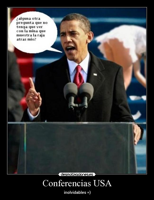 Conferencias USA - inolvidables =)