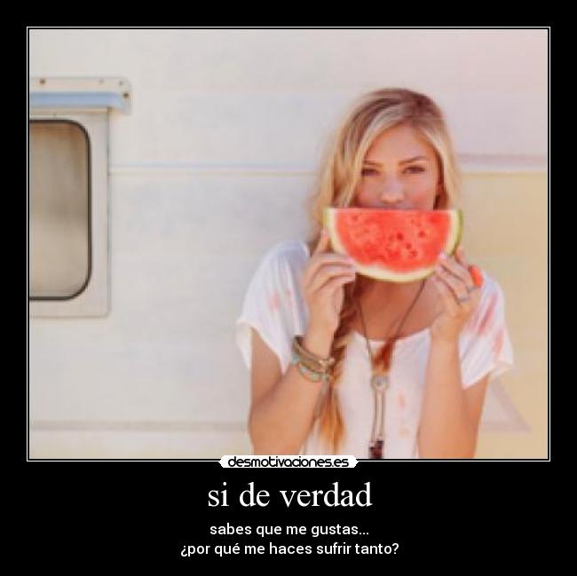 si de verdad - 