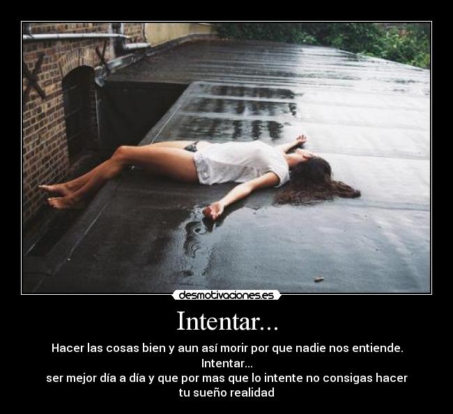 Intentar... -