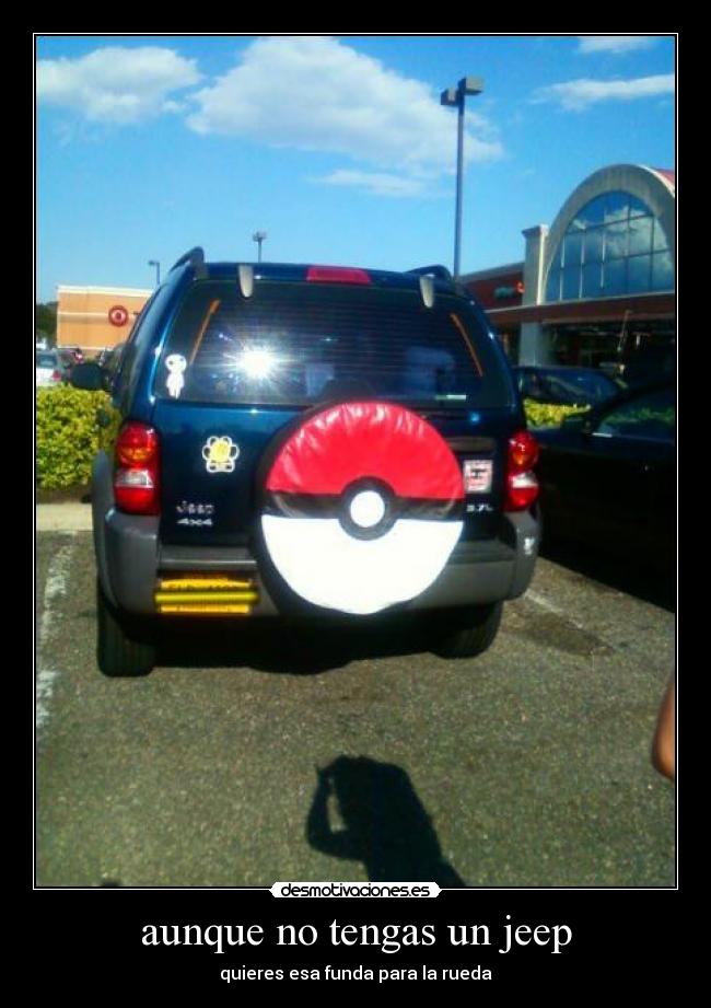 aunque no tengas un jeep - quieres esa funda para la rueda