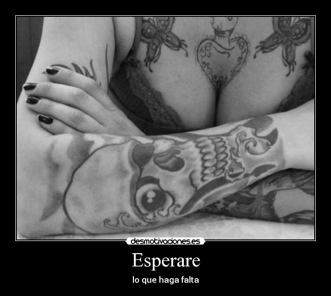 Esperare - lo que haga falta