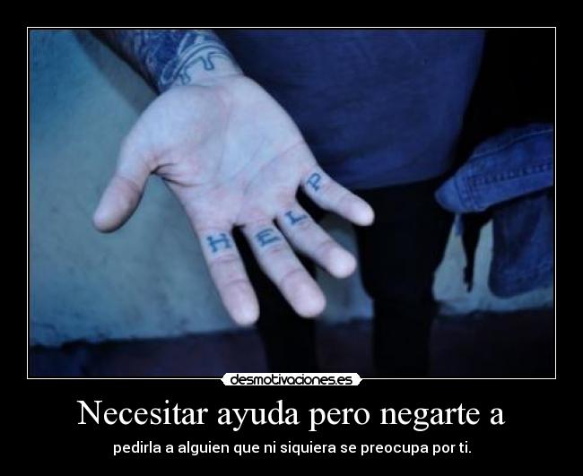carteles ayuda help ayuda desmotivaciones
