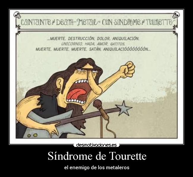 Síndrome de Tourette -