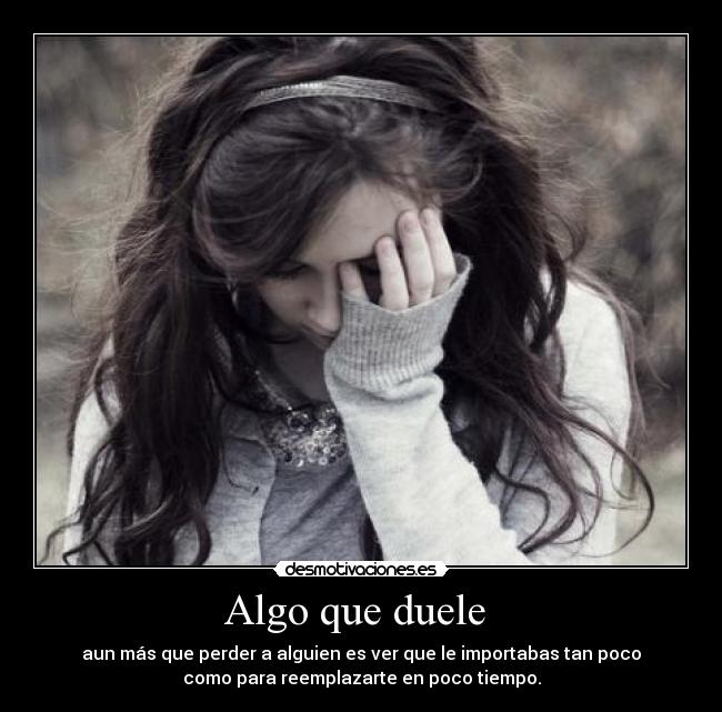 Algo que duele  - 