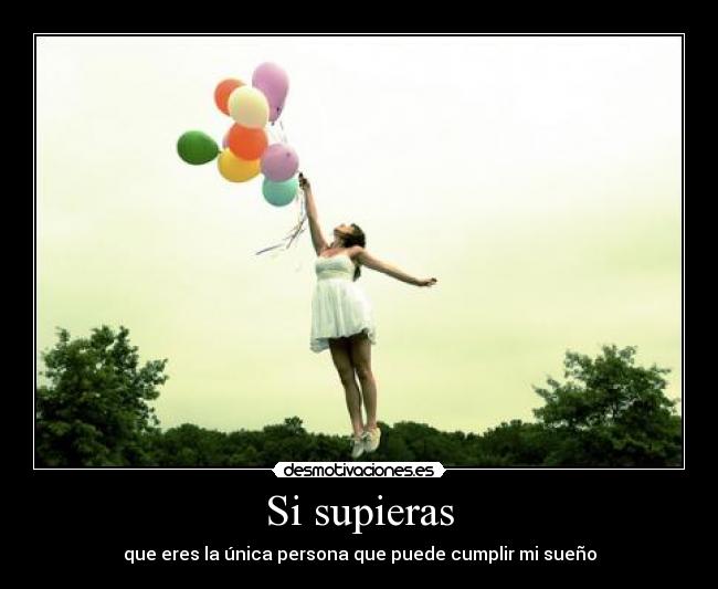 Si supieras - 