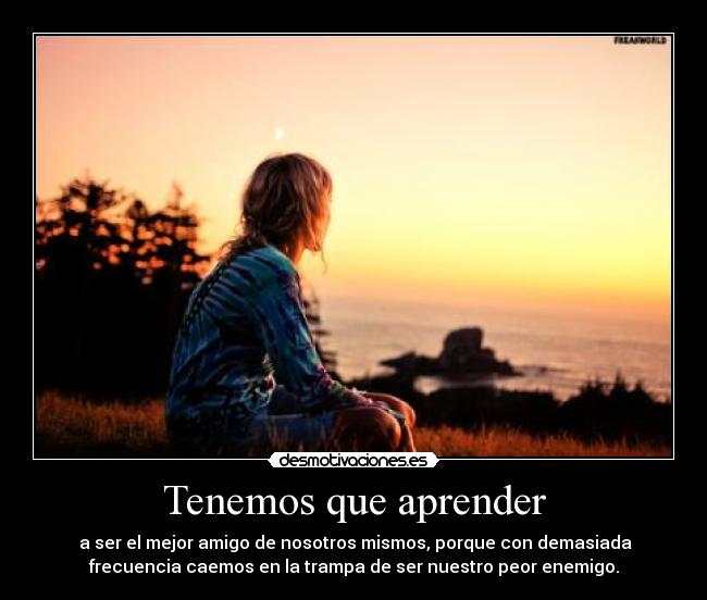 Tenemos que aprender - 