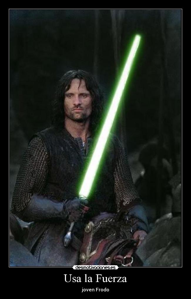 Usa la Fuerza - joven Frodo