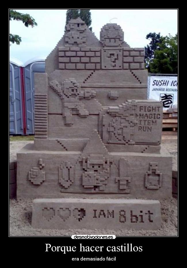 Porque hacer castillos - 