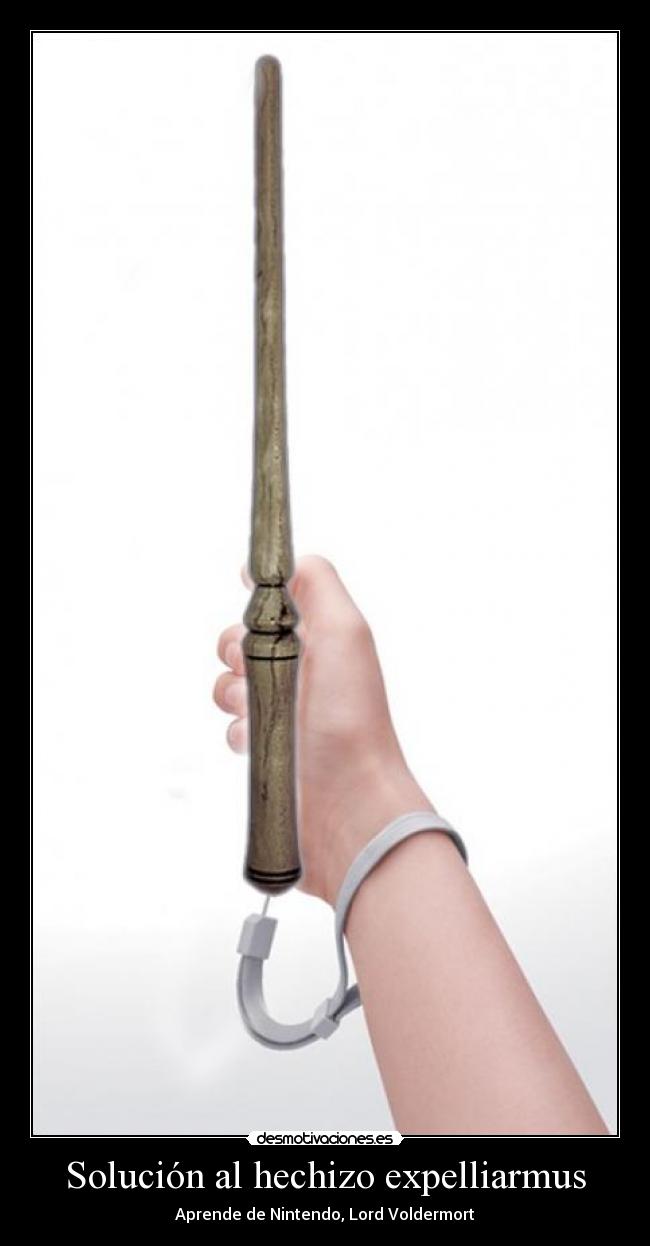 Solución al hechizo expelliarmus - 